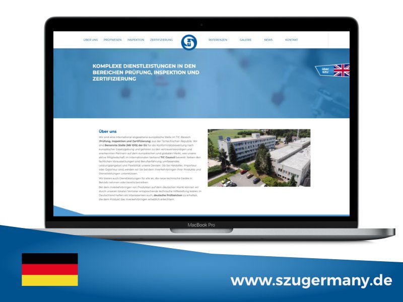 We are launching a new website in German