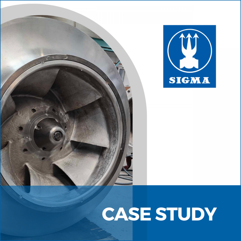 Případová studie  - přejímací zkoušky průmyslových čerpadel pro společnost Sigma